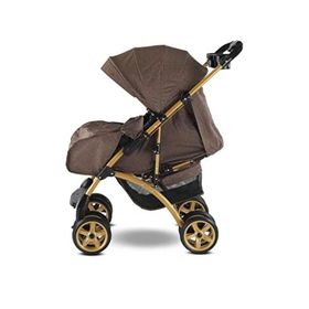 Babyhope BH-609 Polo Kahve Bebek Arabası