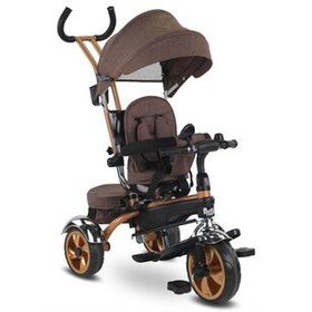 Babyhope BH-9500 GP01 Star Kahverengi Üç Tekerlekli Bisiklet