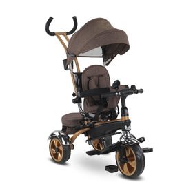 Babyhope BH-9500 GP01 Star Kahverengi Üç Tekerlekli Bisiklet