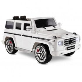 Babyhope BHU12 Mercedes G65 AMG 12V 439 Beyaz Uzaktan Kumandalı Akülü Jeep