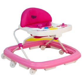 Babyhope Oyuncaklı Pembe Yürüteç