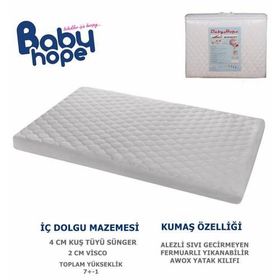 Babyhope Visco 80X130 Bebek Oyun Parkı Yatağı