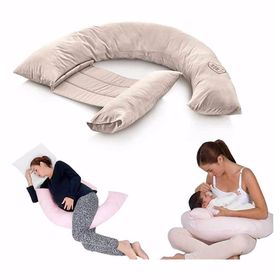 Babyjem 16314 Ekru Sırt Destekli Hamile Ve Emzirme Yastığı