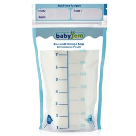 Babyjem 25 Adet Süt Saklama Poşeti
