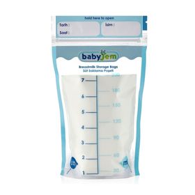 Babyjem 25 Adet Süt Saklama Poşeti