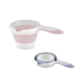 Babyjem 3'Lü Pembe Katlanabilen Bebek Banyo Seti