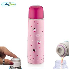 Babyjem 400 ml Pembe Bebek Termosu