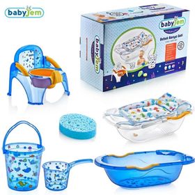 BabyJem 402 Lüx 6 Parça Bebek Banyo Seti