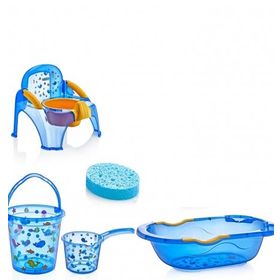 BabyJem 402 Lüx 6 Parça Bebek Banyo Seti