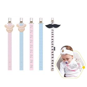 Babyjem 427 Pembe Ayıcık Emzik Tutacağı