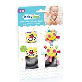 Babyjem 471 Çıgıraklı Çorap ve Bileklik