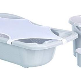 Babyjem 5 Parça Gri Bebek Banyo Seti