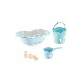 Babyjem 540 Mavi 5 Parça Bebek Banyo Seti