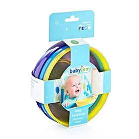 Babyjem 546 Mavi 3'lü Mama Kasesi