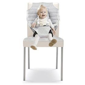 Babyjem 553 Gri Kumaş Emniyet Kemeri Mama Sandalyesi