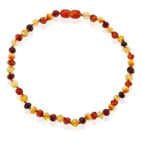 Babyjem 587 Kehribar Multicolor Bebek Kolyesi
