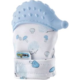 Babyjem 612 Mavi Diş Kaşıyıcı Kirpi Eldiven