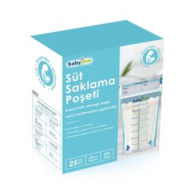 Babyjem 685 25 Adet Süt Saklama Poşeti