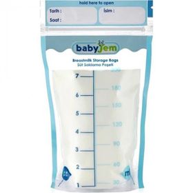 Babyjem 685 25 Adet Süt Saklama Poşeti