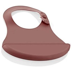 Babyjem 718 Mocha Mini Silikon Önlük