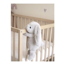 Babyjem 730 Gri 30 cm Uyku Arkadaşım Oturabilen Tavşan