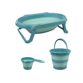 Babyjem 765 Turkuaz Katlanır Banyo Küvet Seti