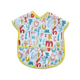 Babyjem 788 Harf Desen Baskılı Blw Kolsuz Önlük