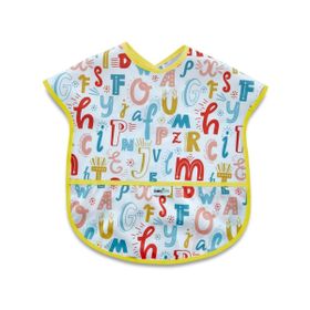 Babyjem 788 Harf Desen Baskılı Blw Kolsuz Önlük