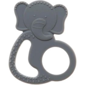 Babyjem 808 Gri Silikon Fil Dişlik