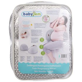 Babyjem 8681049216717 Konforlu İkiz Hamile Yastığı