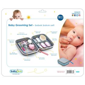 Babyjem 9 Parça Pembe Bebek Bakım Seti