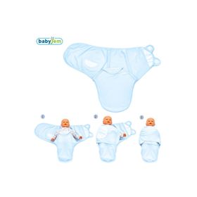 Babyjem 9224309 Mavi Penye Kundak