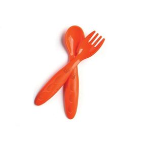 Babyjem 9234957 Kırmızı Mama Kaşık Çatal Takımı