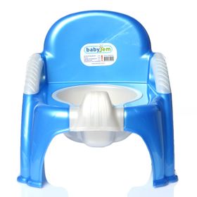 Babyjem Afacan Bebek Tuvalet Eğitimi Mavi Pratik Lazımlık