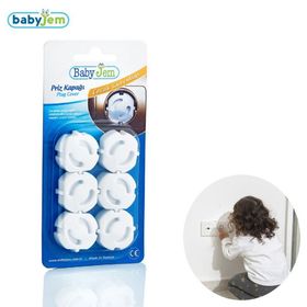 Babyjem ART-056 6 Adet Topraklı Priz Koruyucu