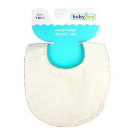 Babyjem ART-811 Ekru Müslin Bürümcük Önlük