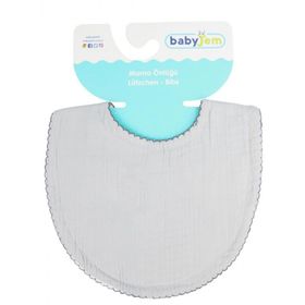 Babyjem ART-811 Gri Müslin Bürümcük Önlük