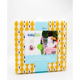 Babyjem Balık Desen Sarı Sandalye Yükseltici Minder