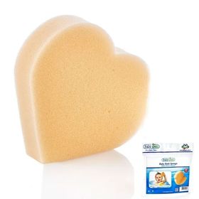 Babyjem Bebek Banyo Süngeri Kuştüyü Kalp