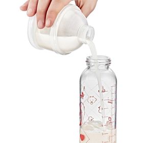 Babyjem Beyaz Katlı Toz Mama Saklama Kabı