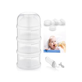 Babyjem Beyaz Katlı Toz Mama Saklama Kabı