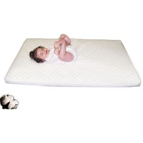 Babyjem Beyaz Pamuk 60x120 cm Oyun Parkı Yatağı
