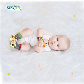 Babyjem Çıngıraklı Patik ve Bileklik