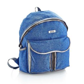Babyjem Denim Mavi Sırt Bebek Bakım Çantası