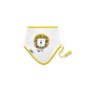 Babyjem Fular Emzik Tutacaklı Ekru Aslan Beyaz Mama Önlüğü