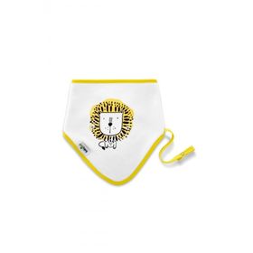 Babyjem Fular Emzik Tutacaklı Ekru Aslan Beyaz Mama Önlüğü