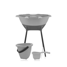 Babyjem Gri 696 Elegant Küvet Seti
