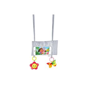 Babyjem Gri Puanlı Araç İçi Telefon Askılığı