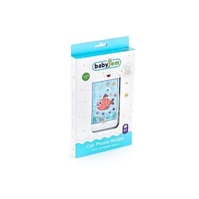 Babyjem Gri Puanlı Araç İçi Telefon Askılığı