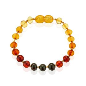 Babyjem Kehribar Multicolor Bebek Bilekliği